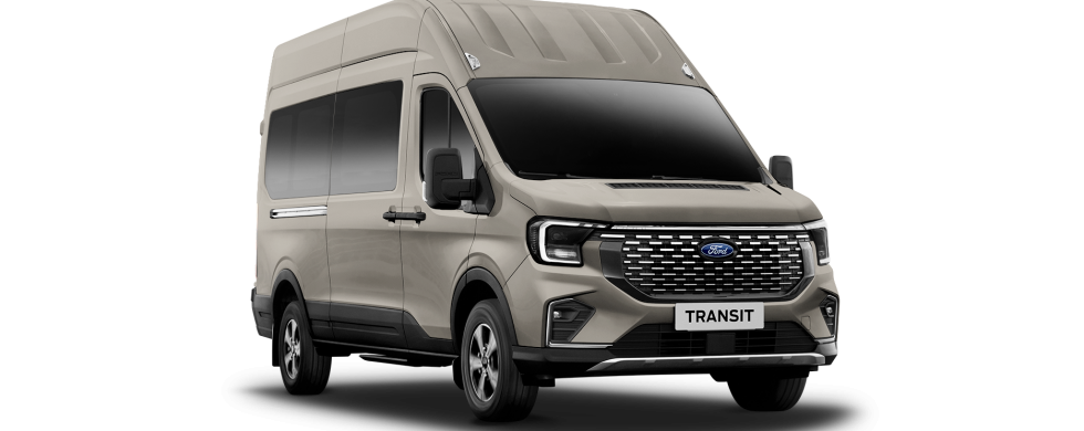 Ford Transit - Màu ghi vàng